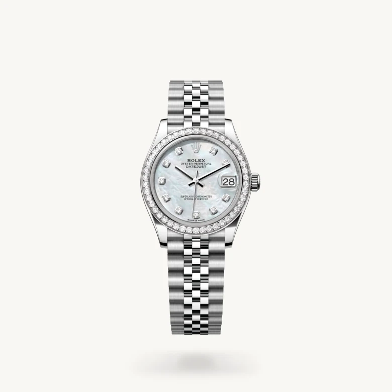 rolex Datejust 31 in Rolesor gris – combinaison d’acier Oystersteel et d’or gris M278384RBR-0008* - Michaud