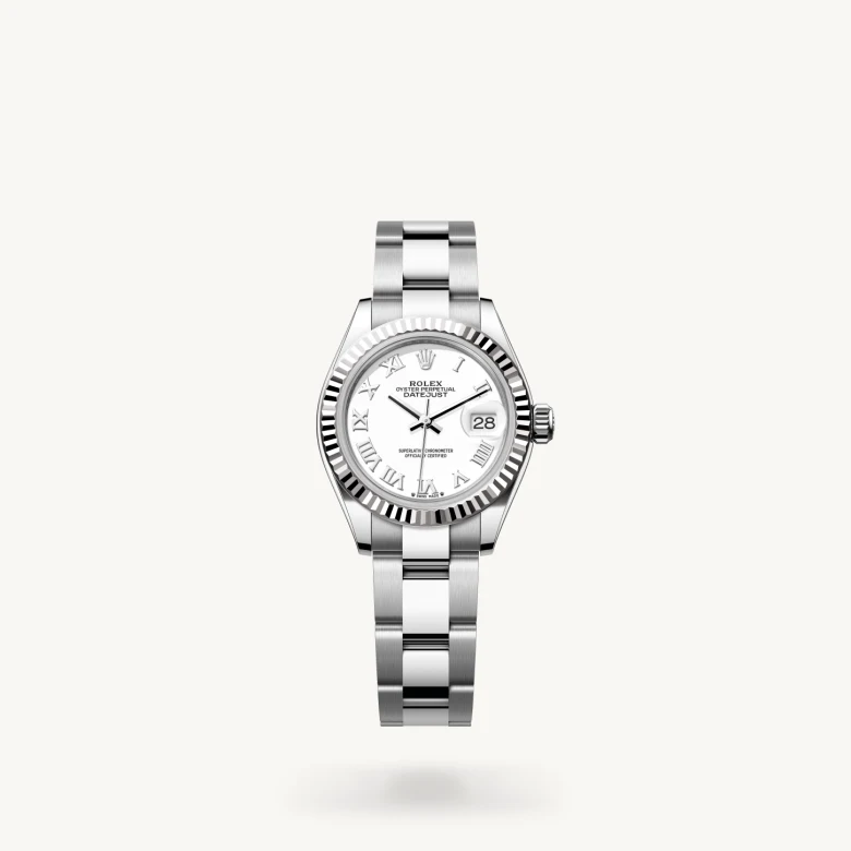 rolex Lady-Datejust in Rolesor gris – combinaison d’acier Oystersteel et d’or gris M279174-0020* - Michaud