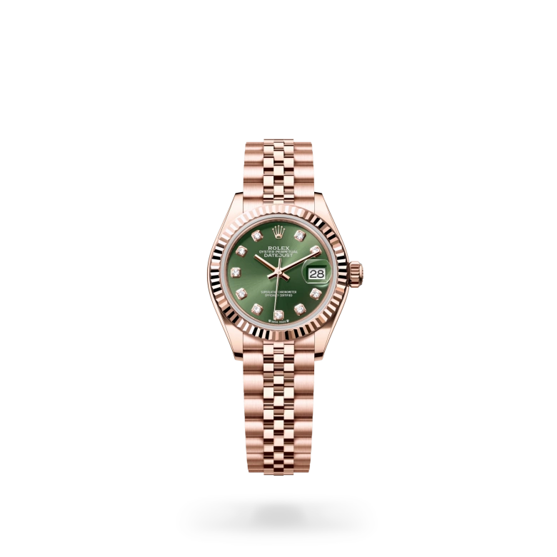 rolex Lady-Datejust in 18 ct Everose gold M279175-0013* - Michaud