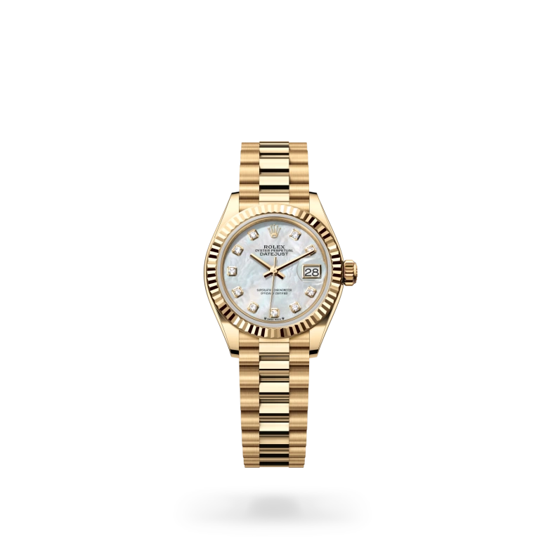 rolex Lady-Datejust in 18 ct yellow gold M279178-0025* - Michaud