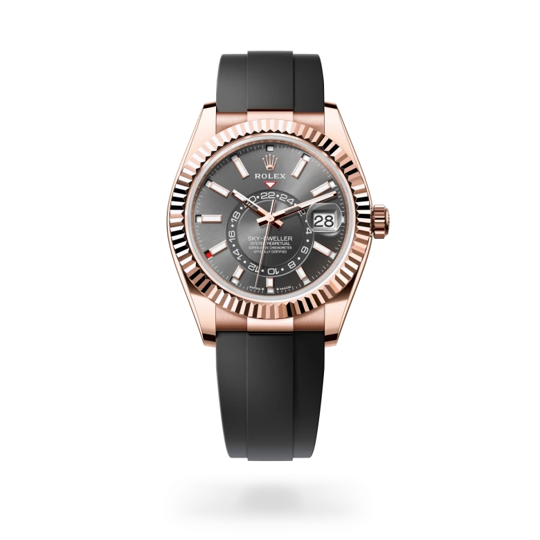 rolex Sky-Dweller in 18 ct Everose gold M336235-0004* - Michaud