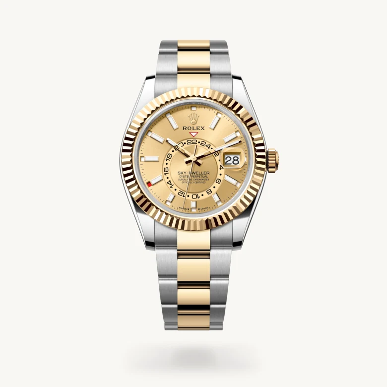 rolex Sky-Dweller in Rolesor jaune – combinaison d’acier Oystersteel et d’or jaune M336933-0001* - Michaud