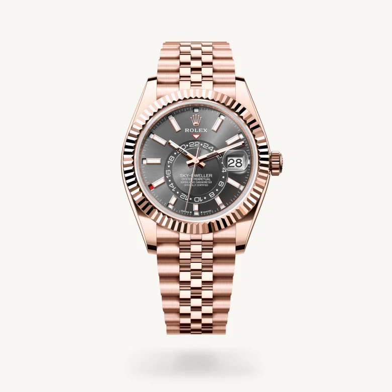 rolex Sky-Dweller in 18 ct Everose gold M336935-0008* - Michaud